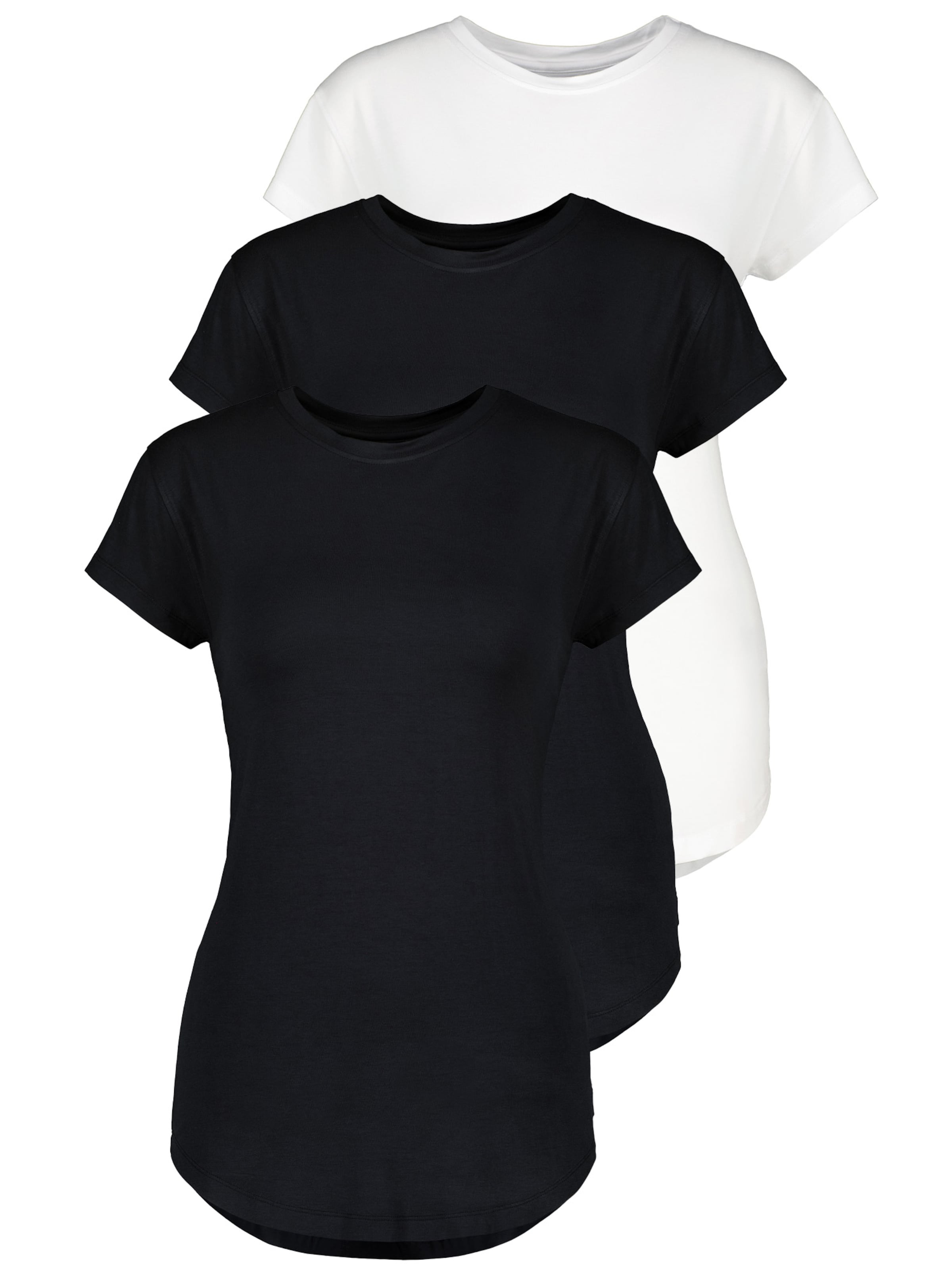 alife & kickin Μπλουζάκι 'AriAK' σε μαύρο: μπροστά