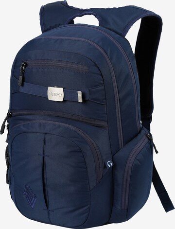 NitroBags Backpack 'Hero ' in Blue: front