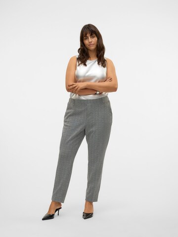 Vero Moda Curve Regular Broek 'SILVA' in Grijs