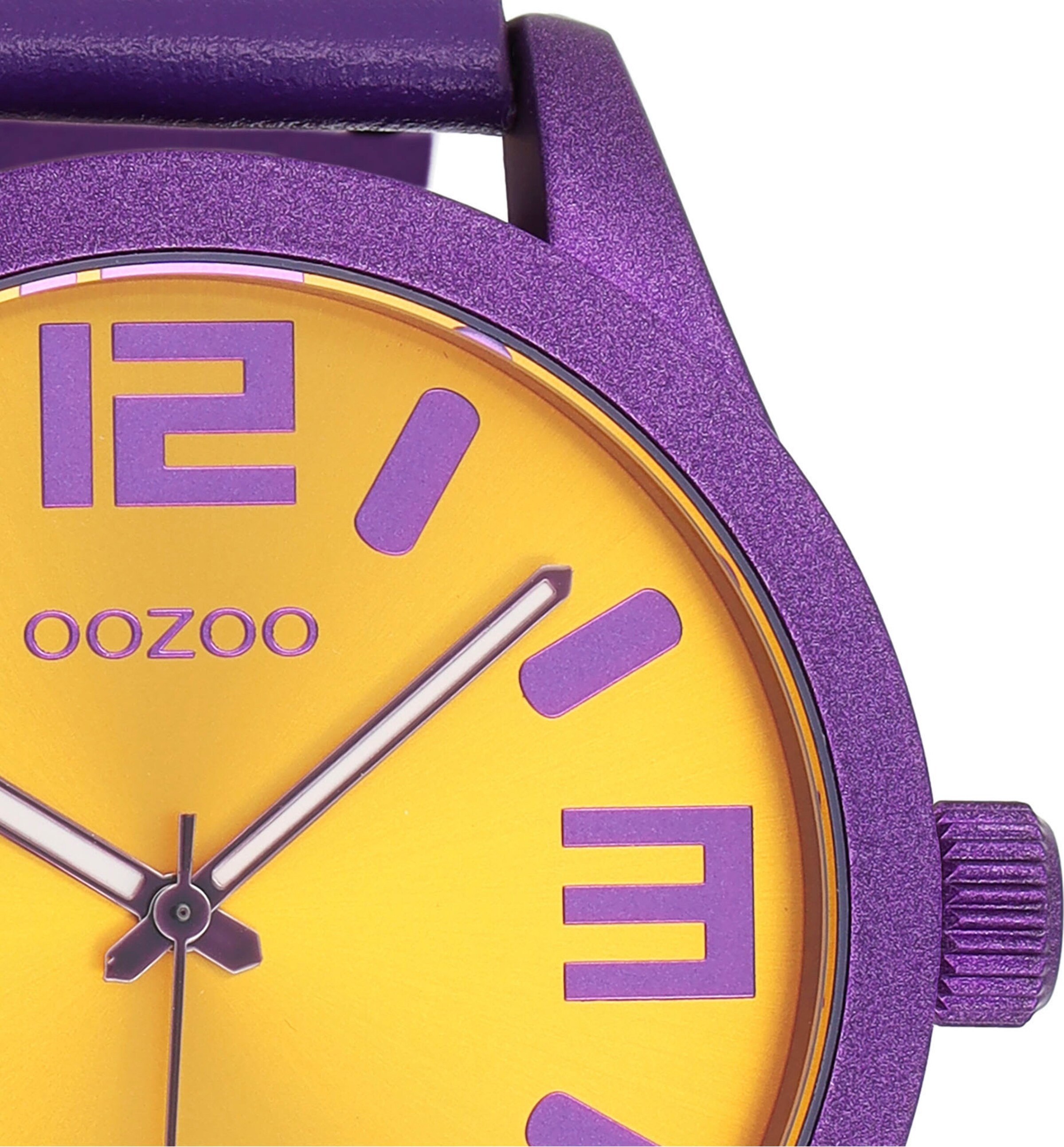 OOZOO Analog Watch in Purple