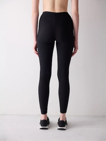 Skinny Leggings 'Gamaschen' Penti en noir
