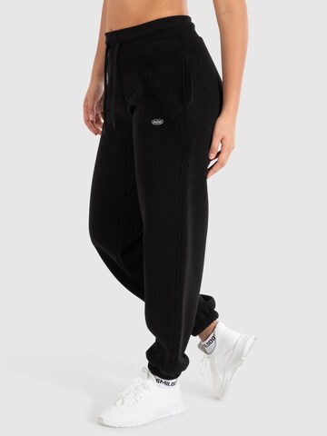 Loosefit Pantalon 'Zina' Smilodox en noir