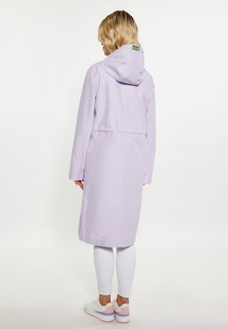 Schmuddelwedda Between-Seasons Coat in Purple