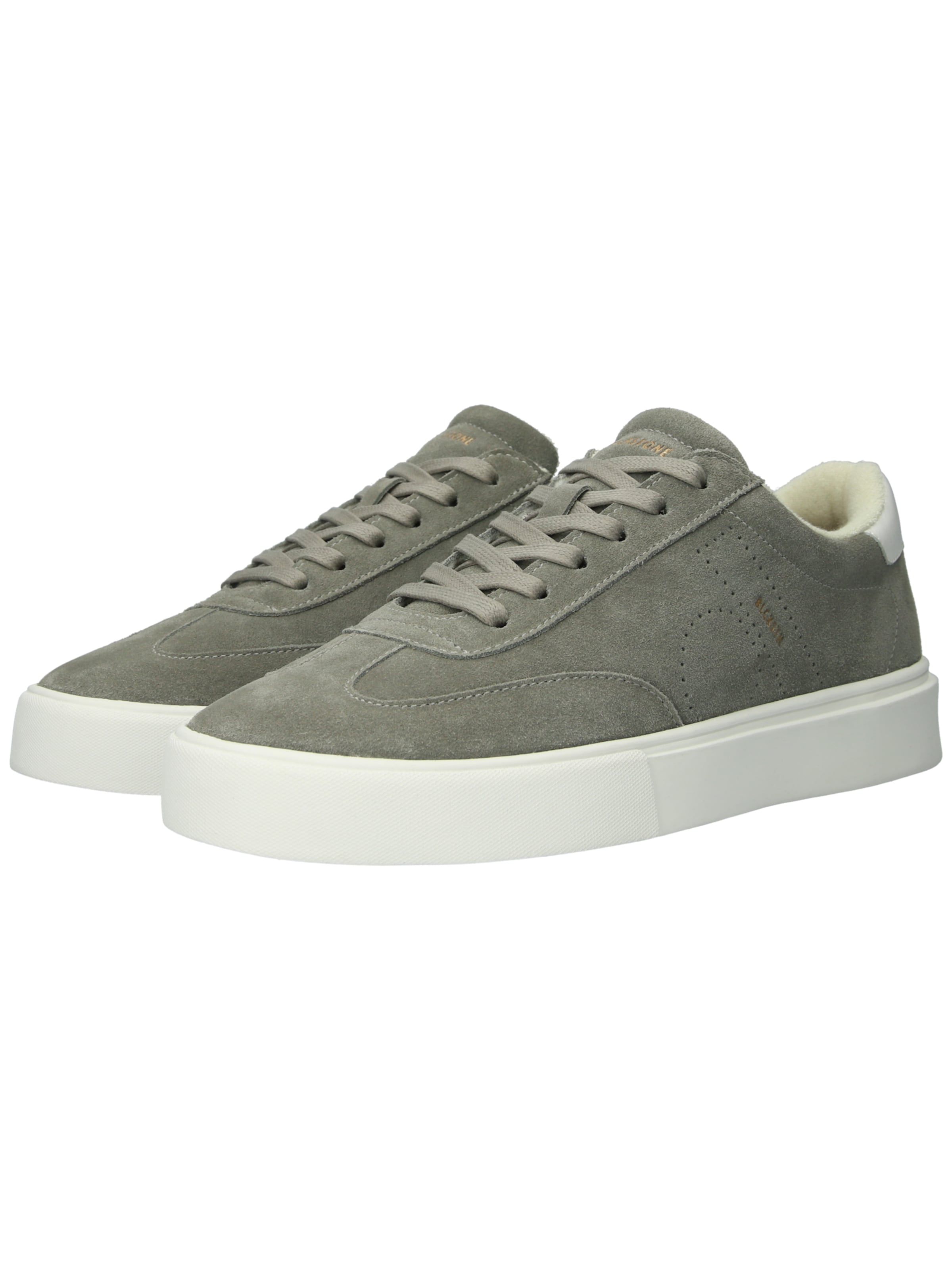 BLACKSTONE Låg sneaker 'Quartz Auden Perf' i grön