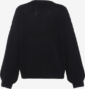 faina - Pullover em preto