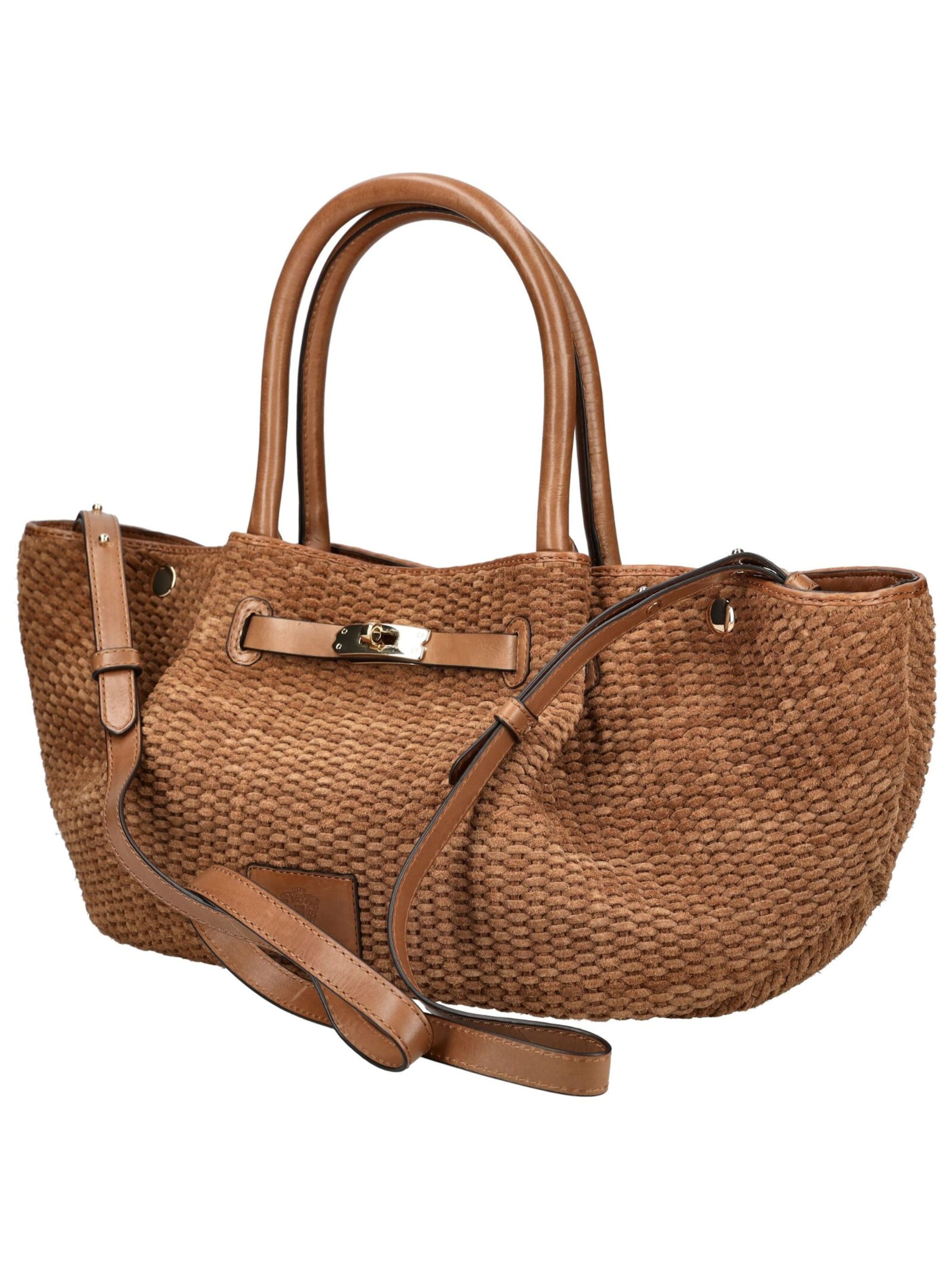 MELVIN & HAMILTON Handtas in Bruin