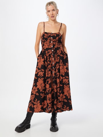 Free People Summer dress in Black: front