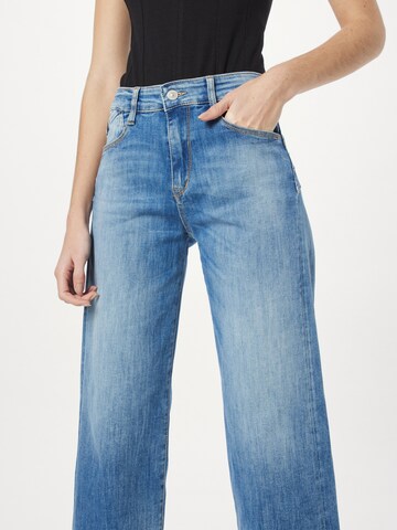 Le Temps Des Cerises Wide leg Jeans 'PULPHI24' in Blauw