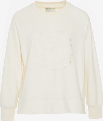 BIG STAR Sweatshirt 'Brabana' in Beige: front