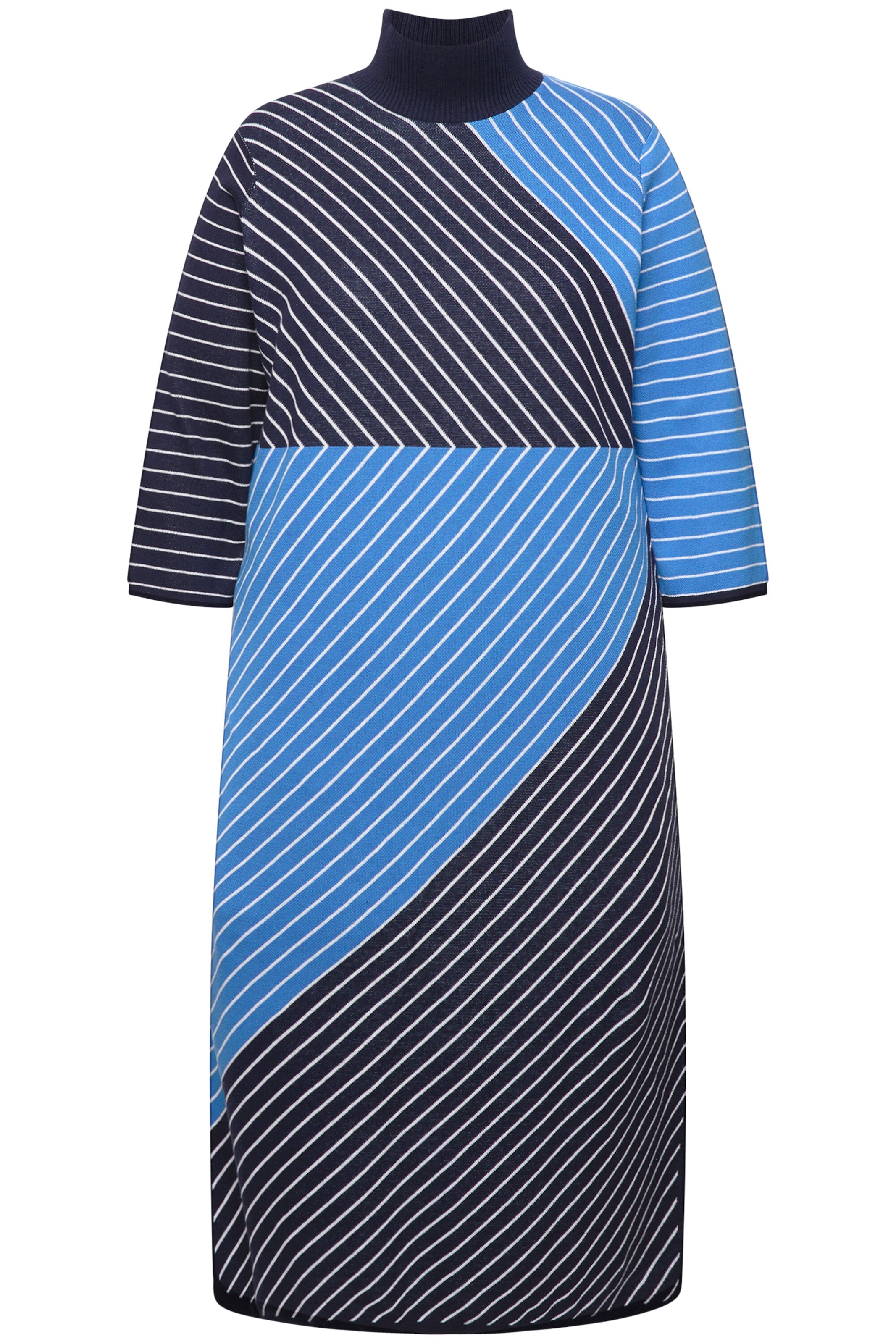 Ulla Popken Knit dress in Mixed colours: front