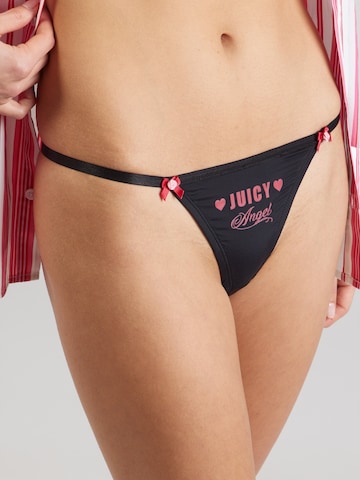 Juicy Couture - Tanga 'BE MY JUICY VALENTINE' en rojo: frente