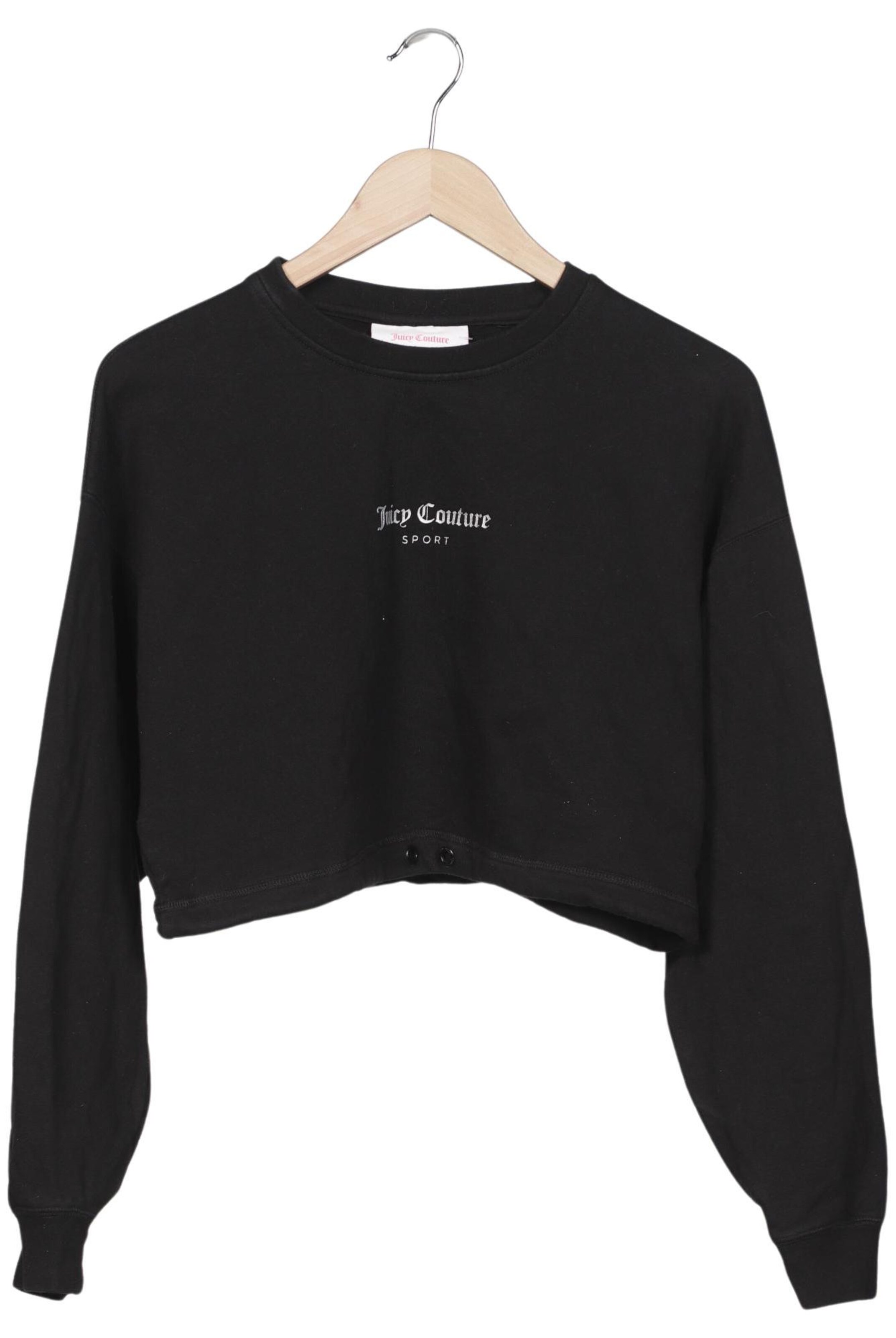 Juicy Couture Sweatshirt & Zip-Up Hoodie in S in Black: front