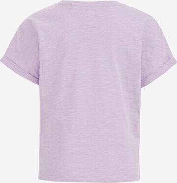 T-Shirt WE Fashion en violet