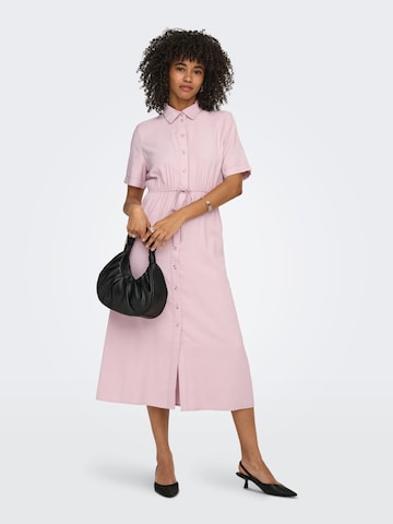 Robe 'ONLAris' ONLY en violet : devant