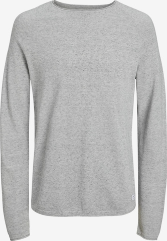 JACK & JONES Свитер 'Hill' в Серый: спереди
