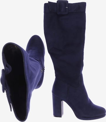 Anna Field Dress Boots in 38 in Blue: front