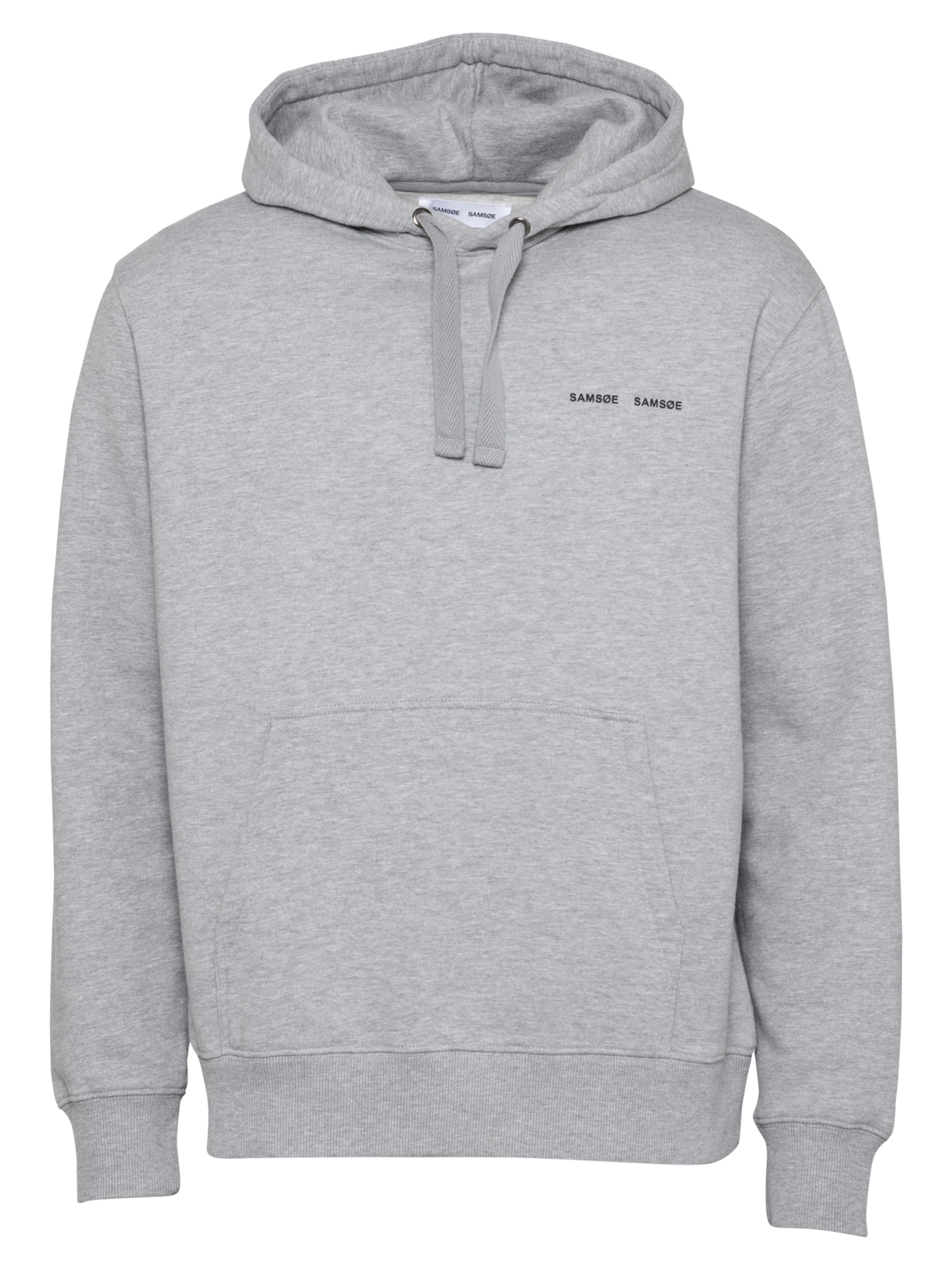 Samsøe Samsøe Sweatshirt 'Norsbro' in Grey: front