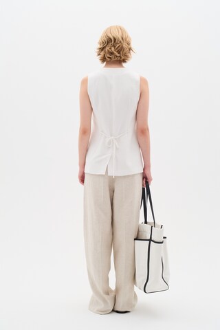 Gilet 'Farida' InWear en blanc