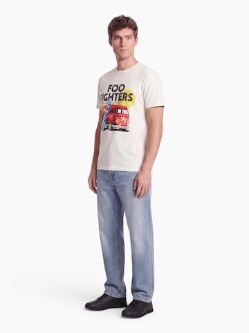 AMPLIFIED Regular fit Тениска в бяло