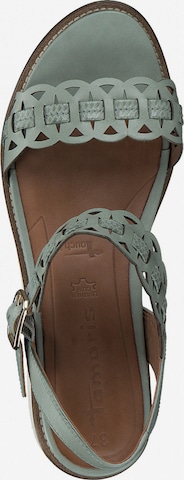 TAMARIS Strap Sandals in Green