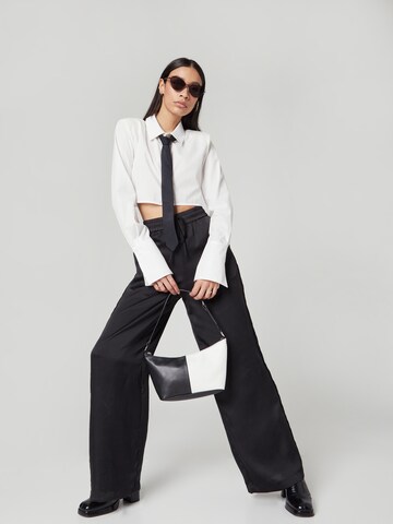 Guido Maria Kretschmer Women Loose fit Trousers 'Linda' in Black