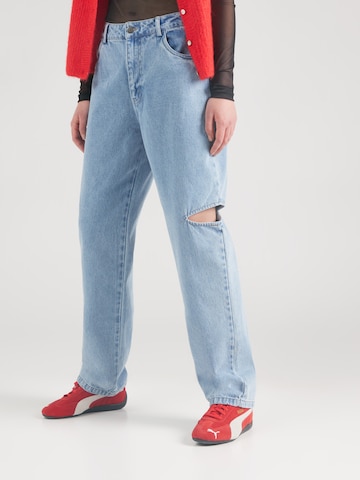 Karo Kauer Loose fit Jeans in Blue: front
