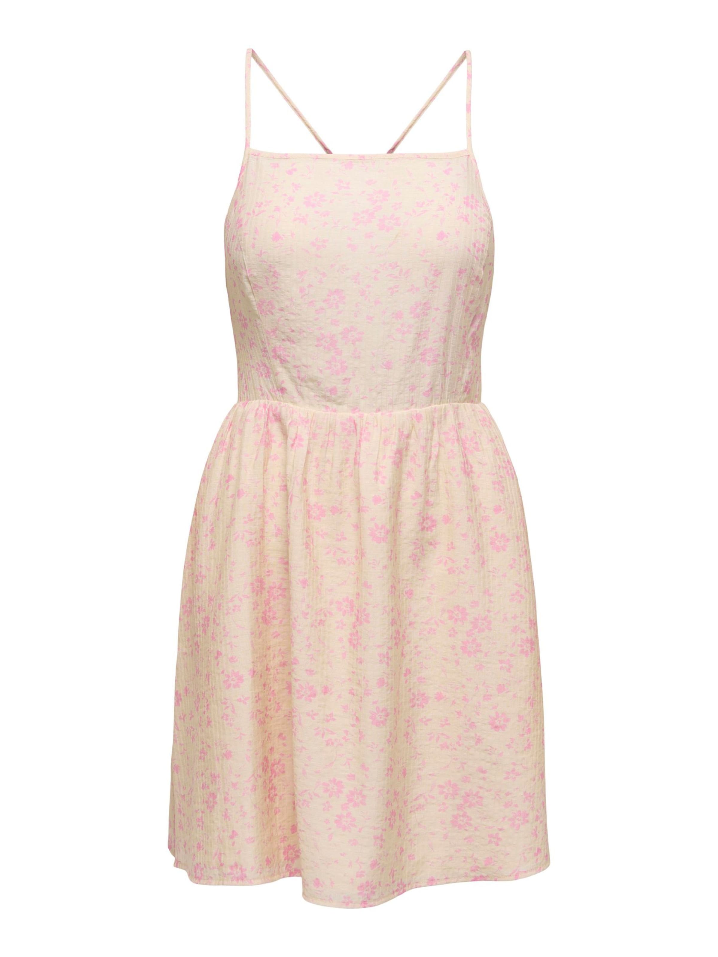 ONLY Kjole 'ONLEloise' i ecru / pink, Produktvisning