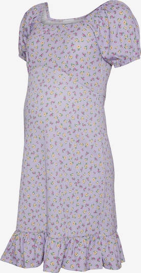 MAMALICIOUS Dress in Green / Light purple / White, Item view