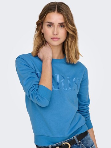 JDY Sweatshirt i blå