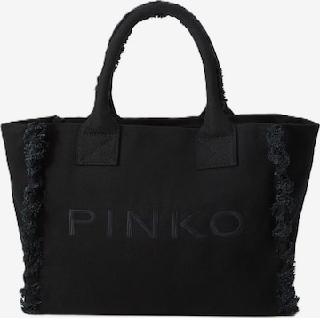 Borsa a spalla '106673 A3A4' di PINKO in nero: frontale