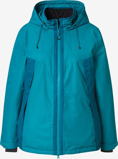 Ulla Popken Jacke in M-L in azur / smaragd, Produktansicht