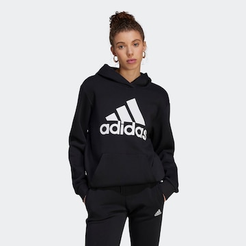 ADIDAS SPORTSWEAR Μπλούζα φούτερ σε μαύρο: μπροστά