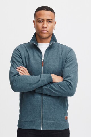 BLEND Zip-Up Hoodie 'Alio' in Blue: front