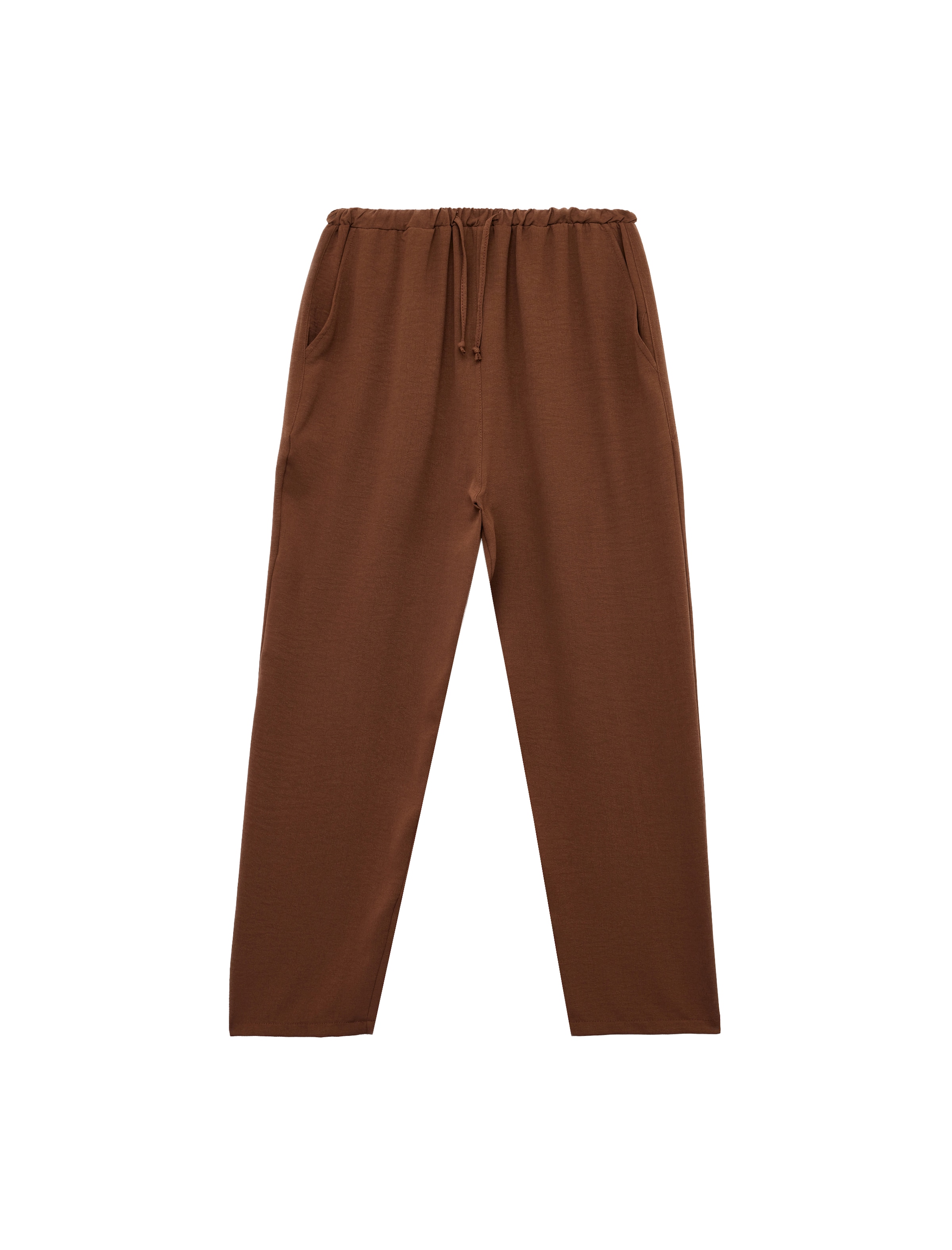 Koton Regular Trousers in Brown: front