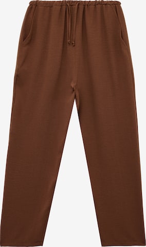 Koton Regular Broek in Bruin: voorkant