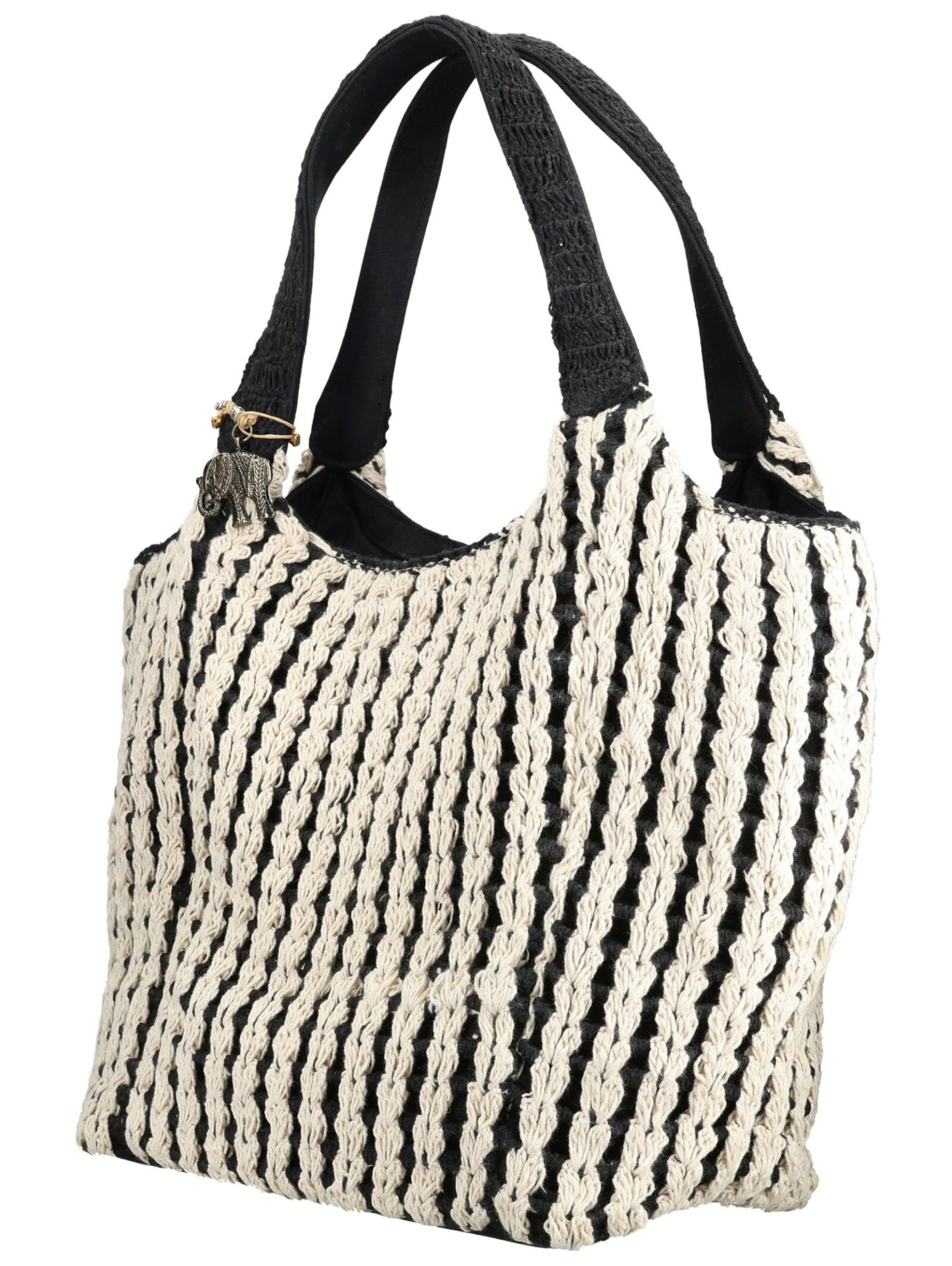 ANOKHI Shopper in White