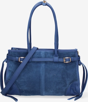 Borsa a spalla 'Novara Ultra' di Gave Lux in blu: frontale