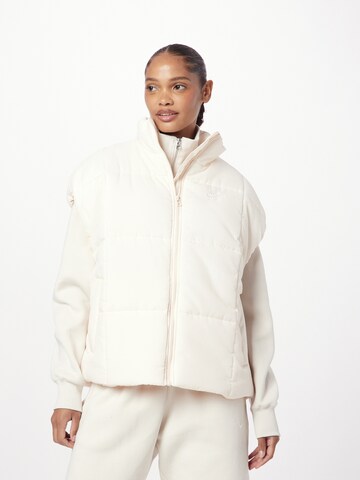 Nike Sportswear Bodywarmer in Beige: voorkant