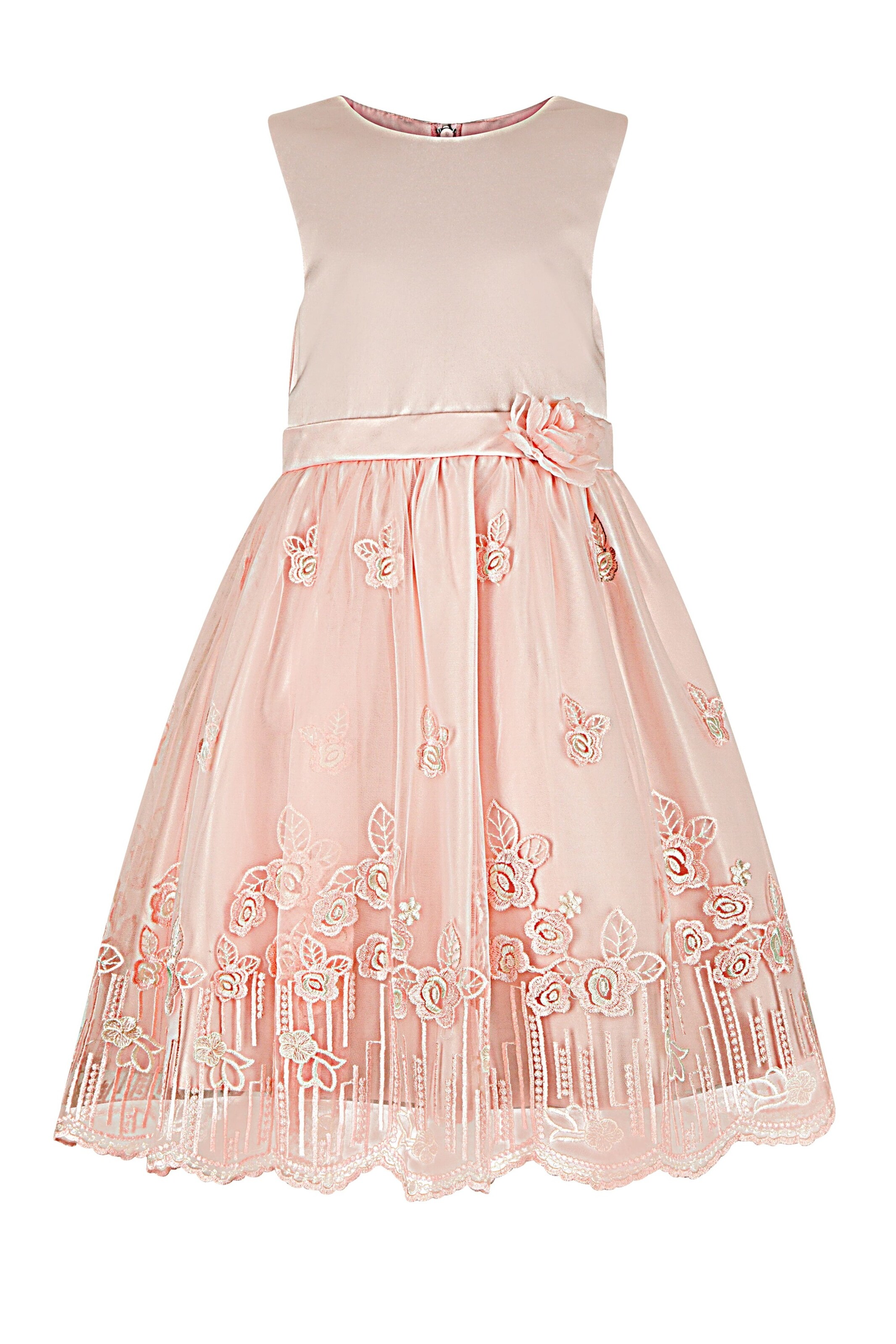 happy girls - Vestido en rosa: frente