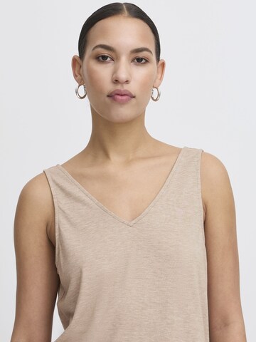 Haut ' IHREBEL ' ICHI en beige