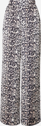 Tally WeijlWide Leg/ Široke nogavice Hlače - crna boja: prednji dio