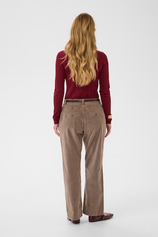 évasé Pantalon 'CRBrady' Cream en marron