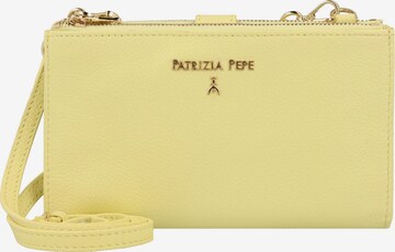 Pochette PATRIZIA PEPE en jaune : devant