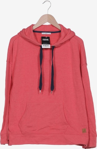ESPRIT Sweatshirt & Zip-Up Hoodie in XL in Red: front