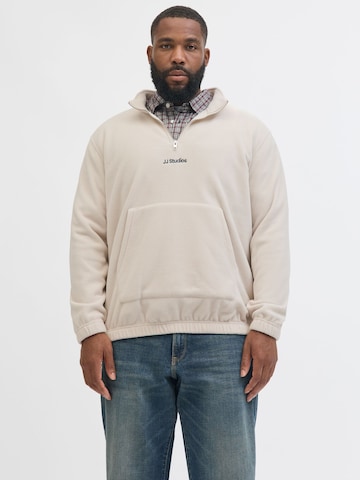 Jack & Jones Plus Pullover i beige: forside