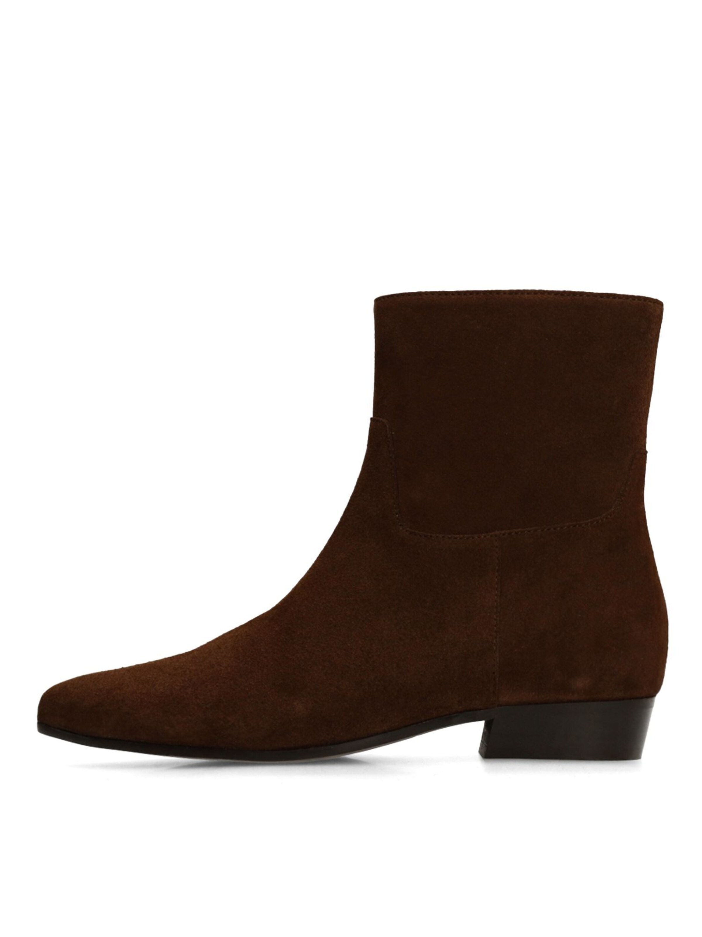 MANFIELD Ankle Boots in Brown