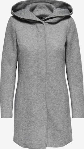 ONLY Between-Seasons Coat 'Sedona' in Grey: front