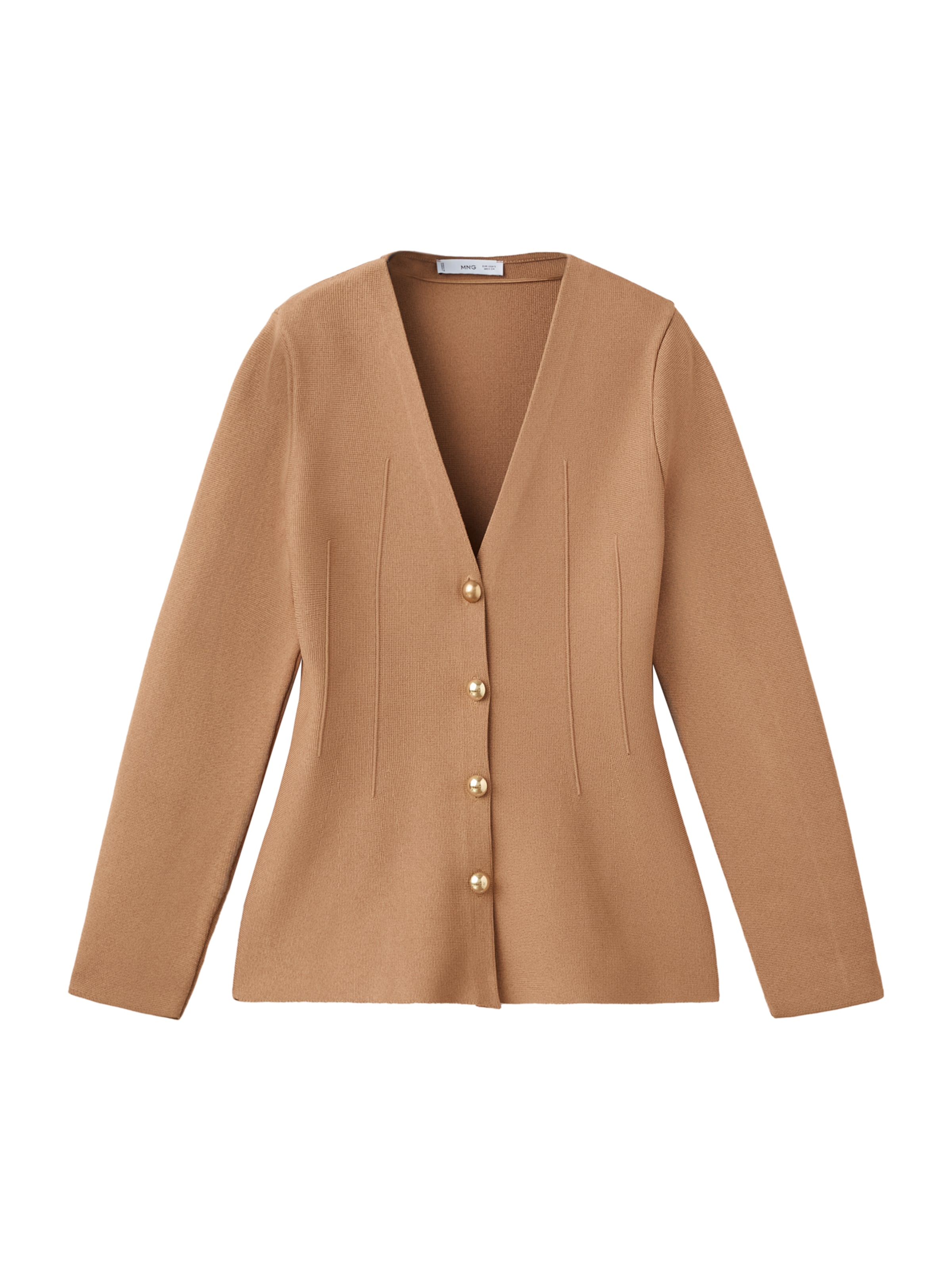 MANGO Kofta 'Tona' i brun: framsida