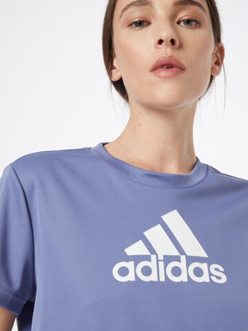 ADIDAS SPORTSWEAR Λειτουργικό μπλουζάκι σε λιλά