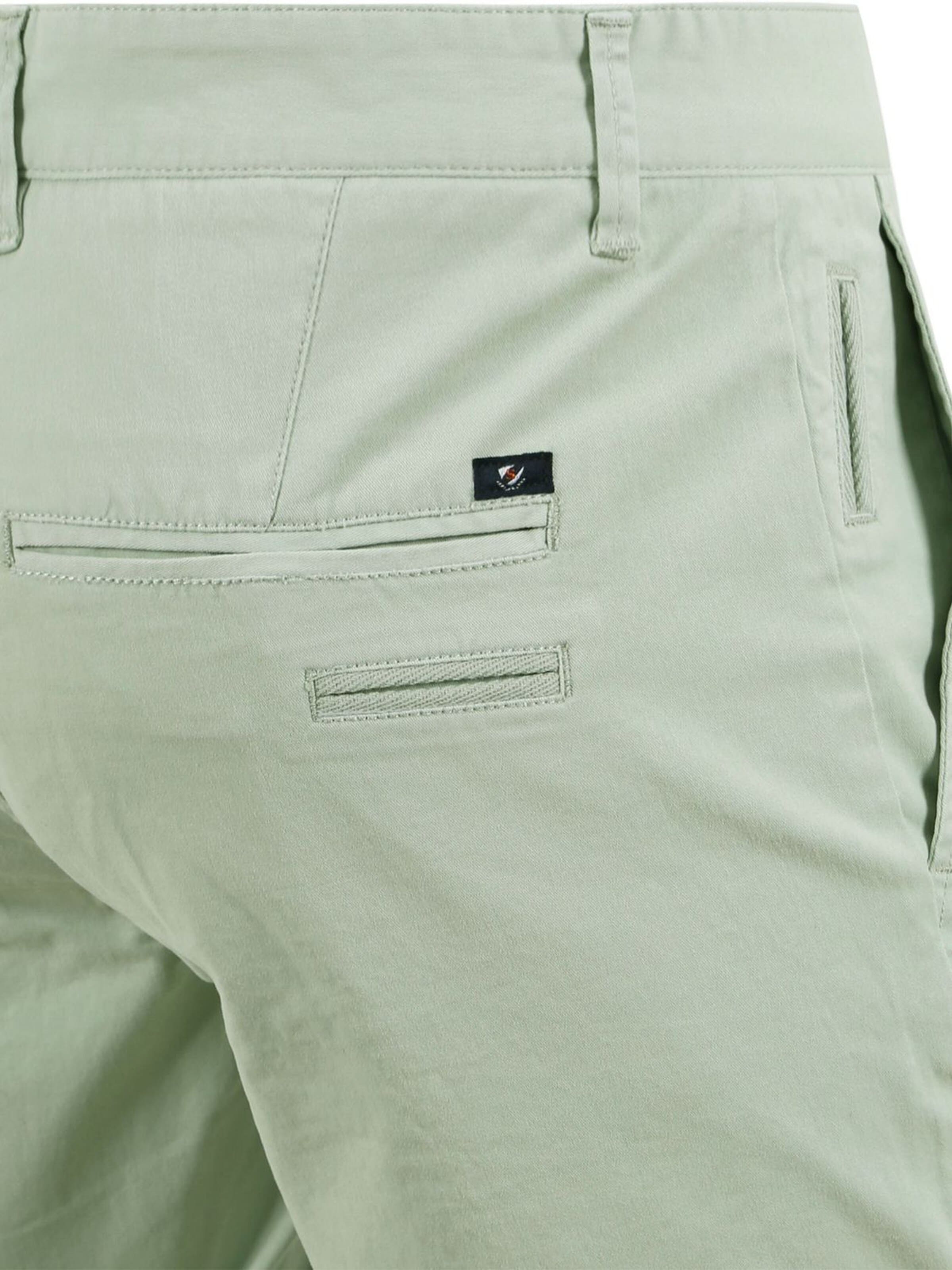 Coupe slim Pantalon 'Barri' Suitable en vert